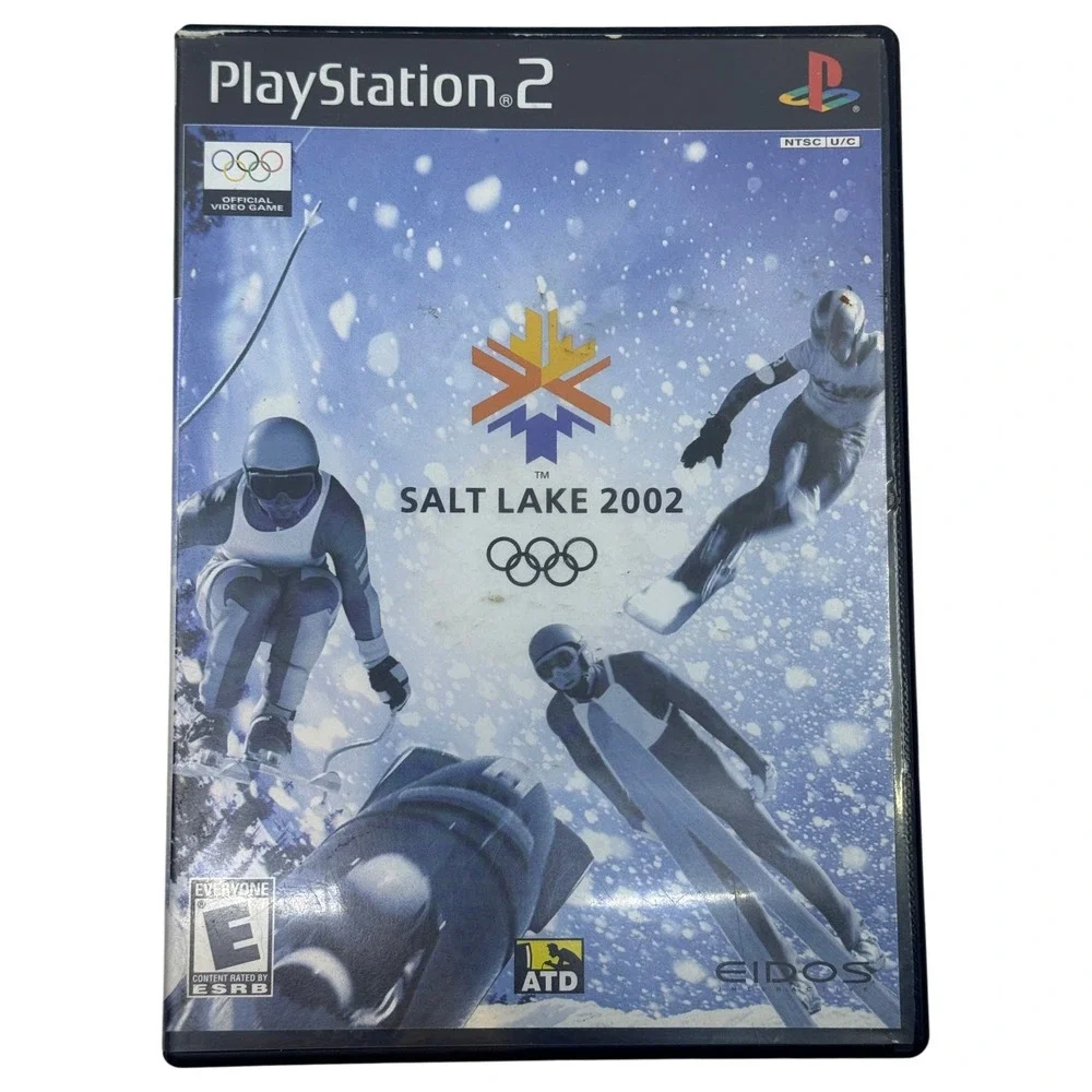 Salt Lake 2002 Sony‎ PlayStation 2 PS2 No Manual Eidos Olympic Winter Sports